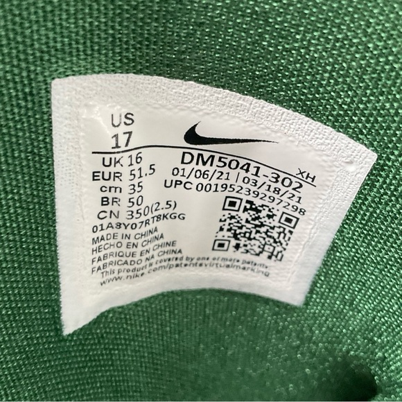 Nike Kyrie Low 4 TB Unreleased Promo Basketball Irving GorgeGreen Size 17 - Picture 5 of 6